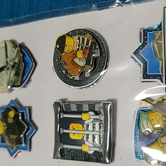 Lego City Jail 3D Handiwork Stickers NIP - Picture 3 of 3